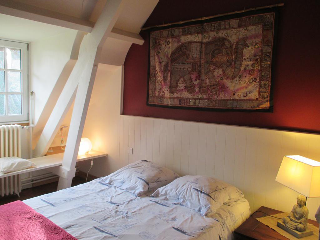 شقة Saint-Aubin-sur-Scie  في Moulin Du Hamelet الغرفة الصورة
